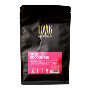Novus Wild Encounter Fruit Infusion x 25 Pyramid. A fruity, tangy infusion with hibiscus, apple and pomegranate. Naturally caffeine-free in premium pyramid bags. Novus Wild Encounter Fruit Infusion x 25 Pyramid. A fruity, tangy infusion with hibiscus, apple and pomegranate. Naturally caffeine-free in premium pyramid bags.