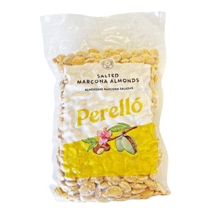 Buy Perello Salted Marcona Almonds 1kg. Premium Spanish almonds with a buttery flavour and delicate crunch, perfect for snacking, tapas and cooking. Buy Perello Salted Marcona Almonds 1kg. Premium Spanish almonds with a buttery flavour and delicate crunch, perfect for snacking, tapas and cooking.