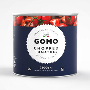 GOMO CHOPPED TOMATOES 2.5KG GOMO CHOPPED TOMATOES 2.5KG