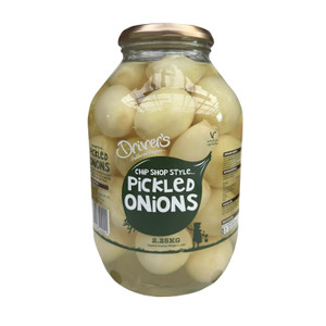 Drivers Chip Shop Style Pickled Onions 2.25kg Drivers Chip Shop Style Pickled Onions 2.25kg