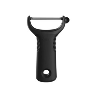 The OXO Y Peeler offers smooth peeling with a sharp blade and comfortable non slip handle. A reliable everyday tool for preparing fruit and vegetables.