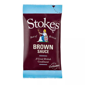 Stokes Brown Sauce Sachets 80 x 32g offer classic tangy flavour in convenient single portions. Ideal for breakfasts, sandwiches and lunchboxes.