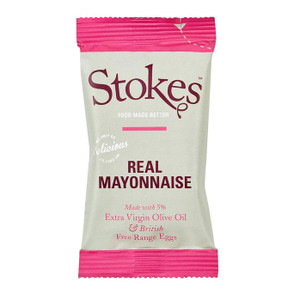 Stokes Real Mayonnaise Sachets 80 x 32g offer creamy classic mayo in handy single portions, ideal for sandwiches, dips and lunchboxes.