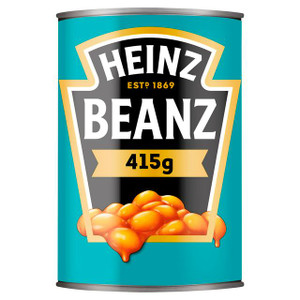 Heinz Baked Beanz 415g are classic baked beans in rich tomato sauce, perfect for toast, breakfasts and easy everyday meals.