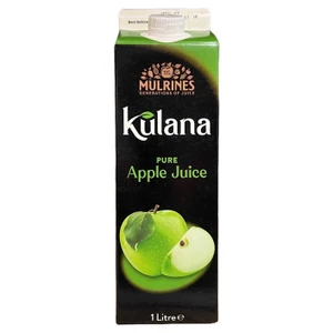 Kulana Apple Juice 1L is crisp, refreshing apple juice from concentrate with natural fruit flavour, ideal for daily drinking and versatile in recipes.