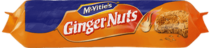 McVitie’s Ginger Nut Biscuits 250g are crunchy ginger biscuits with a warming flavour, ideal for dunking, baking and everyday snacking.