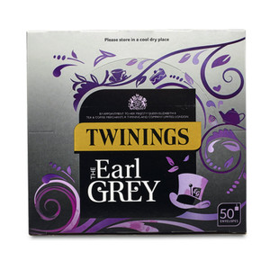Twinings Earl Grey Tea Envelopes x 50 offer a smooth black tea with fragrant bergamot, individually wrapped for freshness and everyday enjoyment.