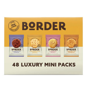 Border Biscuits Luxury Mini Twin Packs x 48 Border Biscuits Luxury Mini Twin Packs x 48