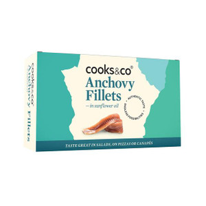 Cooks&Co Anchovy Fillets in Oil 50g Cooks&Co Anchovy Fillets in Oil 50g