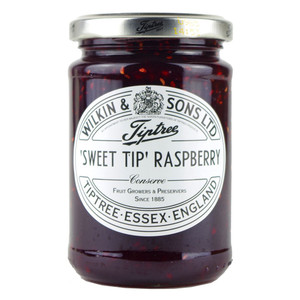 Tiptree Sweet Tip Raspberry Conserve 340g made with sweet tip raspberries. A classic British jam perfect for toast, baking, desserts and traditional cakes.