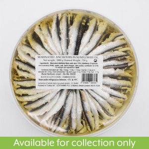 Marinated Anchovies In Sunflower Oil 1kg Marinated Anchovies In Sunflower Oil 1kg
