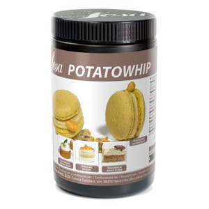 Shop Sosa Potatowhip 300g. Potato protein powder for foams, emulsions and whipping. Ideal for hot and cold applications with stable results.