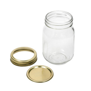 Home Made Glass 500g Preserving Jar Home Made Glass 500g Preserving Jar