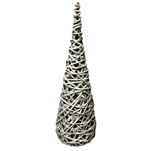 Grey Christmas LED Cone 70cm Grey Christmas LED Cone 70cm