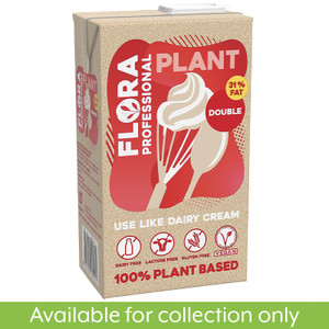 Flora Professional Plant Based Double Cream 1L Flora Professional Plant Based Double Cream 1L