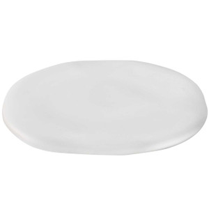 Shop the Pordamsa Nuages Gloss Plate 30x21cm, a premium porcelain serving plate with a sleek white gloss finish. Ideal for starters, mains and more.