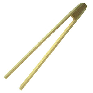 Wooden Leaf Applicator Tweezers for edible gold and silver leaf. Precision tool for placing delicate flakes, petals and decorations with ease.