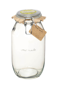 Home Made Glass 2.1 Litre Preserving Jar Home Made Glass 2.1 Litre Preserving Jar