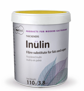 Shop Toufood Inulin Powder 500g at i4C. Chicory root fibre for creamy textures, smooth ice cream, sauces, purées, and modern pastry recipes.