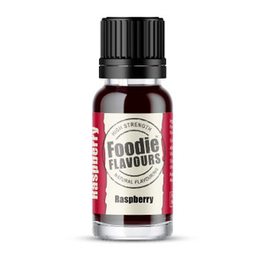 Foodie Flavours Natural Raspberry Flavouring 15ml Foodie Flavours Natural Raspberry Flavouring 15ml