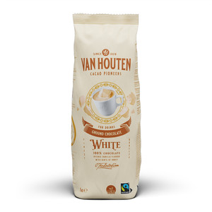 VAN HOUTEN WHITE HOT DRINKING CHOCOLATE 1KG VAN HOUTEN WHITE HOT DRINKING CHOCOLATE 1KG