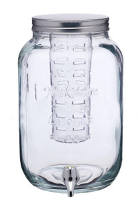 Home Made 7.5 Litre Glass Infuser Drinks Dispenser Home Made 7.5 Litre Glass Infuser Drinks Dispenser