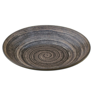 Black Shifuku Plate 22.5cm Black Shifuku Plate 22.5cm