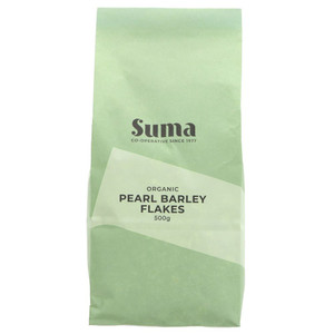 Suma Organic Pearl Barley Flakes 500g Suma Organic Pearl Barley Flakes 500g