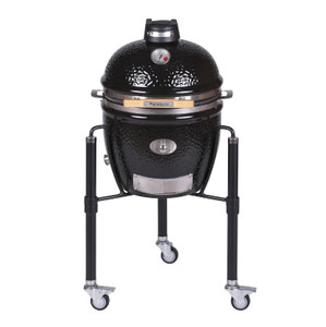 MONOLITH JUNIOR PRO SERIES 2.0 BLACK KAMADO GRILL WITH CART MONOLITH JUNIOR PRO SERIES 2.0 BLACK KAMADO GRILL WITH CART