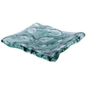 Pordamsa Mar Green Glass Tray 15cm XGLAS-1512V Pordamsa Mar Green Glass Tray 15cm XGLAS-1512V