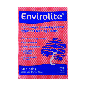 Envirolight Large Red Cloth x 50 Envirolight Large Red Cloth x 50