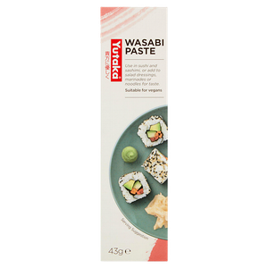 Shop Yutaka Wasabi Paste 43g at i4C. A sharp Japanese-style wasabi paste for sushi, sashimi, wasabi mayo, dressings, noodles and sauces.