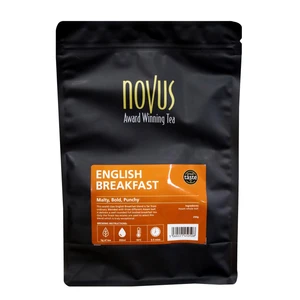 Buy Novus English Breakfast Tea x 25 Pyramid at i4C. An award-winning blend of three Assam teas with a rich, malty flavour and smooth finish.