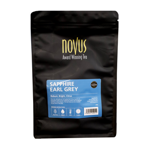 NOVUS SAPPHIRE EARL GREY TEA x 100 PYRAMID NOVUS SAPPHIRE EARL GREY TEA x 100 PYRAMID