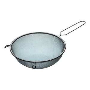 Buy KitchenCraft Stainless Steel 25cm Round Sieve at i4C. A durable, dishwasher-safe fine mesh sieve for baking, sifting flour and straining sauces.