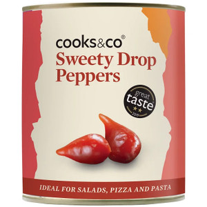 Cooks&Co Sweety Drop Peppers 793g Cooks&Co Sweety Drop Peppers 793g