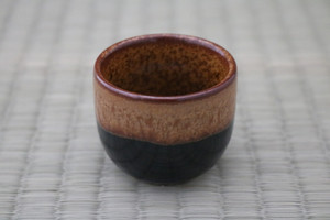 Black & Brown Japanese Tea Cup 60ml Black & Brown Japanese Tea Cup 60ml