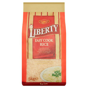 Liberty Easy Cook Long Grain Rice 5kg Liberty Easy Cook Long Grain Rice 5kg