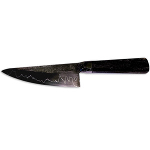 Leszek Sikon Bog Oak Graphite Petty Knife Leszek Sikon Bog Oak Graphite Petty Knife