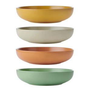 KitchenCraft Idilica Stoneware Pasta Bowls Set of 4 IDBOWLPK4 KitchenCraft Idilica Stoneware Pasta Bowls Set of 4 IDBOWLPK4