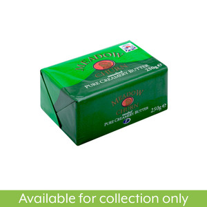 Meadow Churn Unsalted Butter 40 x 250g Meadow Churn Unsalted Butter 40 x 250g