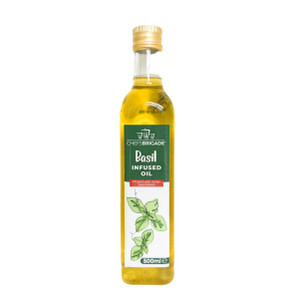 Chefs Brigade Basil Infused Oil 500ml Chefs Brigade Basil Infused Oil 500ml