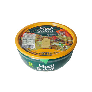 Medisalad Roasted Vegetables, Black Olives & Spices 250g x 8 Medisalad Roasted Vegetables, Black Olives & Spices 250g x 8