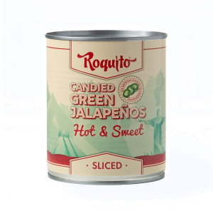 Roquito Sliced Candied Green Jalapenos 930g Roquito Sliced Candied Green Jalapenos 930g