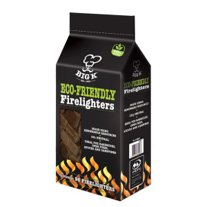 Big K Eco-Friendly Firelighters Cubes 96 pack Big K Eco-Friendly Firelighters Cubes 96 pack