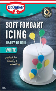 DR. OETKER READY TO ROLL WHITE SOFT FONDANT ICING 1KG DR. OETKER READY TO ROLL WHITE SOFT FONDANT ICING 1KG