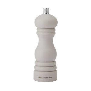 MasterClass Latte Salt or Pepper Mill 17cm MCSNPLAT17 MasterClass Latte Salt or Pepper Mill 17cm MCSNPLAT17