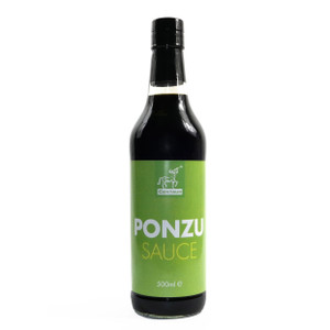 Centaur Ponzu Sauce 500ml with yuzu citrus and soy for sweet, tangy, umami flavour. Perfect for dipping, marinades, salads, and Japanese cooking.
