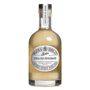 Tiptree English Rhubarb Vodka Liqueur 35cl, a smooth craft vodka blended with hand-picked English rhubarb for a fresh, fruity, and authentically British drink.