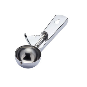 KitchenCraft Metal Ice Cream Scoop 18cm with ergonomic handle. Glides through hard ice cream. Ideal for sundaes, cones, and desserts. KitchenCraft Metal Ice Cream Scoop 18cm with ergonomic handle. Glides through hard ice cream. Ideal for sundaes, cones, and desserts.